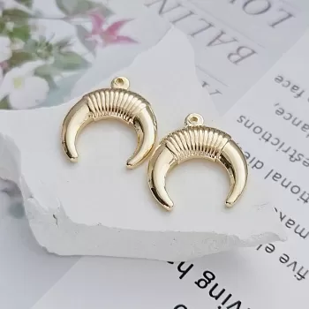 Подвеска Лунница 19.7х18.4 мм позолота (8726-З) купить с доставкой по России | Интернет-магазин Viva Beads