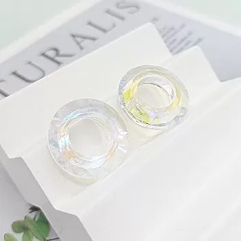 Подвеска Кольцо 20 мм Crystal Shimmer хрустальное стекло (7716-Crystal Shimmer) Подвеска Кольцо 20 мм Crystal Shimmer хрустальное стекло (7716-Crystal Shimmer)