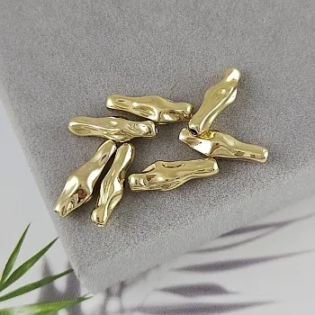 УЦЕНКА 1 шт. Бусина разделитель 18x6х4.6 мм, позолота 14К, светлый оттенок (6870-18-З/свет.-УЦ) купить с доставкой по России | Интернет-магазин Viva Beads