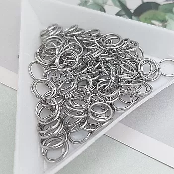 20 шт. Колечки 7x0.8 мм соединительные разъемные, нержавеющая сталь (7701) соединительные колечки и кольца-коннекторы купить с доставкой по России | Интернет-магазин Viva Beads