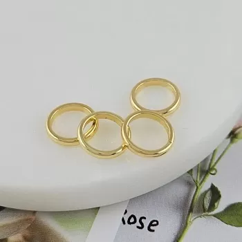 Кольцо коннектор 13.8x2 мм, позолота 14К (9881-З/14) купить с доставкой по России | Интернет-магазин Viva Beads