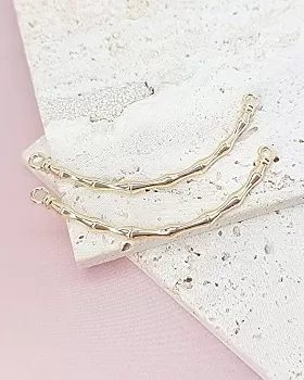 Коннектор Дуга 56.8 мм позолота (8028-З) Коннектор Дуга 56.8 мм позолота (8028-З)