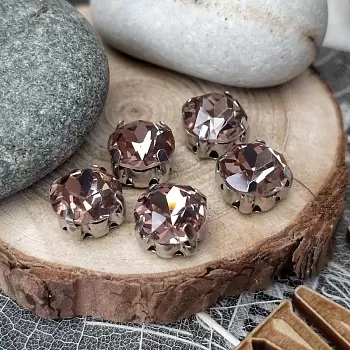 Шатон 8 мм в оправе светлый Аметист (4315/13) купить в #REGION_P# | Заказать в интернет-магазине Viva Beads
