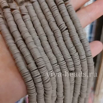 Нить Каучук (пластик) 6 мм цвет светло-коричневый (5308-СКОР) купить в Воронеже | Заказать в интернет-магазине Viva Beads
