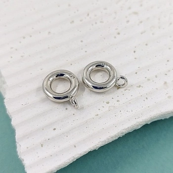 Бейл для подвесок 11.5х8.8х2 мм внутр. d 4.5 мм родиевое покр. (5674-Р) купить с доставкой по России | Интернет-магазин Viva Beads