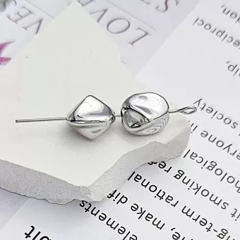 1 шт. Бусина, разделитель фри форм 10.7х9.5 мм родиевое покрытие (8682-Р) купить в Воронеже | Заказать в интернет-магазине Viva Beads
