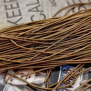 5 гр. Канитель мягкая 1 мм бронза (3475) купить в #REGION_P# | Заказать в интернет-магазине Viva Beads
