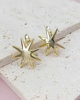 УЦЕНКА Швензы с замком Звезда 18 мм позолота (8018-З-УЦ)