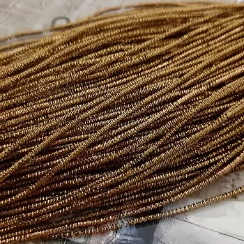 5 гр. Канитель / трунцал 1,5 мм ант. золото (3458)  купить в #REGION_P# | Заказать в интернет-магазине Viva Beads
