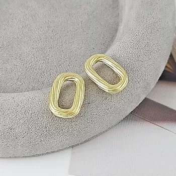 Коннектор кольцо овал 16.5x11х2.8 мм позолота 14К (9311-З) купить с доставкой по России | Интернет-магазин Viva Beads