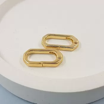 УЦЕНКА Замок карабин 20х10 мм позолота 14к (5403-З-УЦ) купить в Воронеже | Заказать в интернет-магазине Viva Beads
