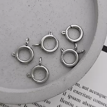 Замок-кольцо шпрингельный 10 мм нержавеющая сталь (8930) купить в Воронеже | Заказать в интернет-магазине Viva Beads
 Замок-кольцо шпрингельный 10 мм нержавеющая сталь (8930) купить в Воронеже | Заказать в интернет-магазине Viva Beads