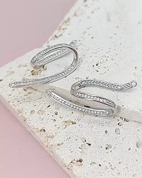 Коннектор 34х12.5х12 мм родиевое покр. (8012-Р) Коннектор 34х12.5х12 мм родиевое покр. (8012-Р)