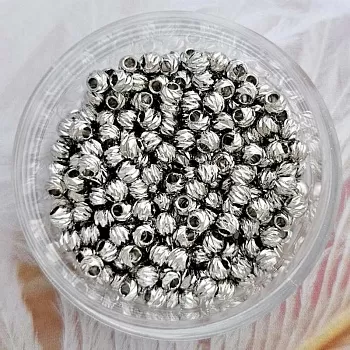 10 шт. Бусина / разделитель / 2.9х2.3 мм родиевое покр. (6464-Р) купить с доставкой по России | Интернет-магазин Viva Beads