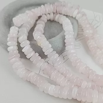 Нить 19 см Кварц розовый натуральный 10-12х3-5.6 мм наггетсы (9445-РК) купить в Воронеже | Заказать в интернет-магазине Viva Beads
