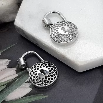 Замок подвеска 27x16,5 родиевое покр. (5123) купить в Воронеже | Заказать в интернет-магазине Viva Beads
