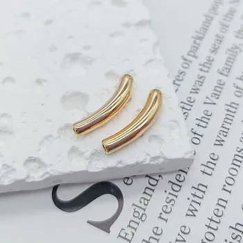 УЦЕНКА 1 шт. Бусина разделитель трубочка 18х3.5 мм позолота 14К (7119-З-УЦ) купить в Воронеже | Заказать в интернет-магазине Viva Beads
