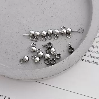 Бейл держатель для кулонов 6.6x3.9x3 мм внутр. d 2.5 мм нержавеющая сталь (8933) купить в Воронеже | Заказать в интернет-магазине Viva Beads
