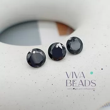 Подвеска фианит 8x4.5 мм черный (7561-Ч) Подвеска фианит 8x4.5 мм черный (7561-Ч)