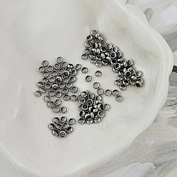 20 шт. Кримпы 2.4х1.1 мм рондели, нержавеющая сталь (10148-2.5) купить с доставкой по России | Интернет-магазин Viva Beads