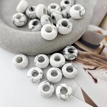 1 шт. Бусина подвеска бублик 14x7-8 мм говлит (4929) для бижутерии купить с доставкой по России | Интернет‑магазин Viva Beads