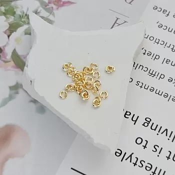 20 шт. Колечки соединительные 3х0.6 мм позолота (8737/0.6-З) купить в Воронеже | Заказать в интернет-магазине Viva Beads
