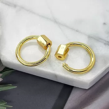 Замок круглый 20x2 позолота (4823) купить в Воронеже | Заказать в интернет-магазине Viva Beads
