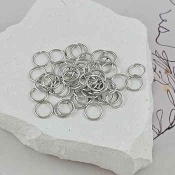 10 шт. Колечки соединительные 6х0.6 мм родиевое покр. (6428-6/0.6-Р) соединительные колечки и кольца-коннекторы купить с доставкой по России | Интернет-магазин Viva Beads