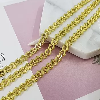 50 см Цепь 7 мм (толщина) позолота (5313) купить в Воронеже | Заказать в интернет-магазине Viva Beads
