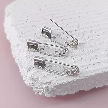 Булавка основа для броши 21 мм цвет платина (7815) купить с доставкой по России | Интернет-магазин Viva Beads