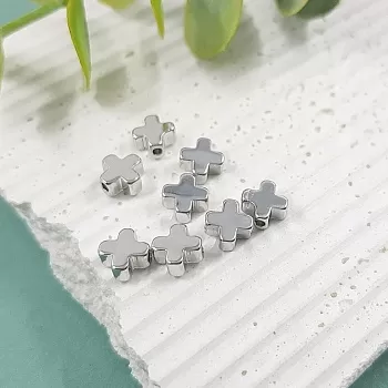 1 шт. Бусина (разделитель) 6x6х3 мм родиевое покр. (5554-Р) купить с доставкой по России | Интернет-магазин Viva Beads