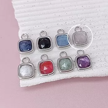 Подвеска с розовым кварцем 13х9.3 мм родиевое покр. (7803-РКВ) купить в Воронеже | Заказать в интернет-магазине Viva Beads
