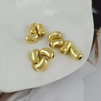 УЦЕНКА 1 шт. Бусина разделитель 9.6х6.3х5.6 мм, трубочка, позолота 18К (9908-З-УЦ) купить с доставкой по России | Интернет-магазин Viva Beads