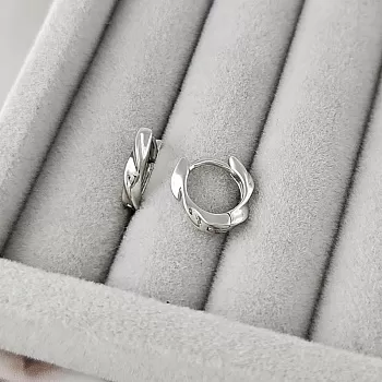 УЦЕНКА Швензы кольца, бублики, конго мини витые 12.3х2.8 мм родиевое покрытие (9307-Р-УЦ) купить с доставкой по России | Интернет-магазин Viva Beads