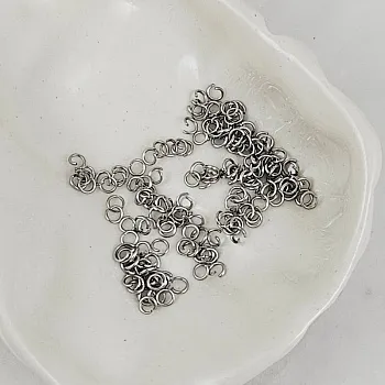 50 шт. Колечки 3.8x0.7 мм соединительные разъемные, нержавеющая сталь (3623-0.7) соединительные колечки и кольца-коннекторы купить с доставкой по России | Интернет-магазин Viva Beads