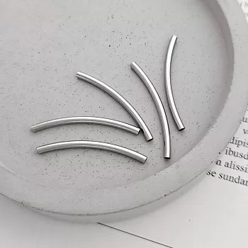 1 шт. Бусина разделитель трубочка 35х1.9 мм нержавеющая сталь (8940-35) купить с доставкой по России | Интернет-магазин Viva Beads