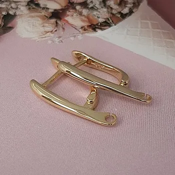 УЦЕНКА Швензы с замком 21,5х2,5 мм позолота (5325-З-УЦ) купить в Воронеже | Заказать в интернет-магазине Viva Beads
