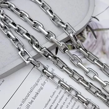 10 см Цепь 9.4 мм / толщина / родиевое покрытие (8984-Р) купить в Воронеже | Заказать в интернет-магазине Viva Beads
