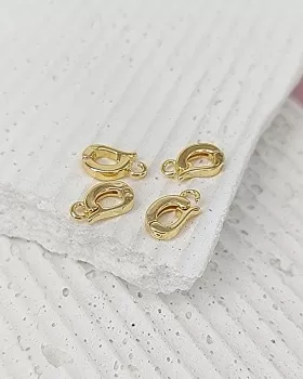 УЦЕНКА Бейл разъемный 9.8х5.3x11.5х2 мм позолота 14к (8166-З-УЦ) купить в Воронеже | Заказать в интернет-магазине Viva Beads
