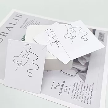 Бумажный дисплей для украшений 6x5x0.05 см (7703) для бижутерии купить с доставкой по России | Интернет-магазин Viva Beads