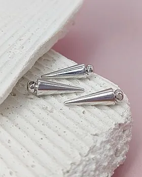 УЦЕНКА Подвеска Шип 19.2х5.7 мм родиевое покр. (6605-20-Р-УЦ)