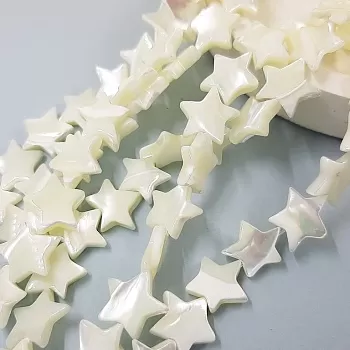 1 шт. Перламутр натур. белый бусина звезда 12 мм (5396) купить в Воронеже | Заказать в интернет-магазине Viva Beads
