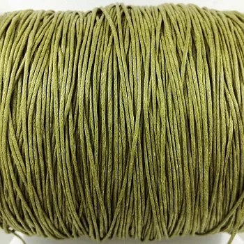 3.70  см Шнур вощеный 0,7 мм хаки (2010-Х) купить с доставкой по России | Интернет-магазин Viva Beads