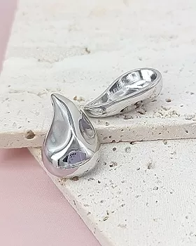 Подвеска Капля 25.3х16 мм родиевое покр. (8041-Р) Подвеска Капля 25.3х16 мм родиевое покр. (8041-Р)