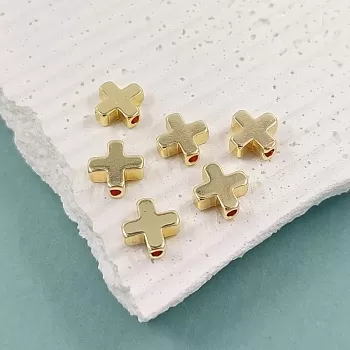 1 шт. Бусина (разделитель) крест 8х3 мм позолота (6158-З) купить в Воронеже | Заказать в интернет-магазине Viva Beads
