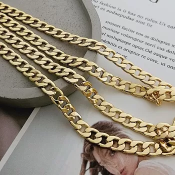 10 см Цепь 7.5 мм / толщина / позолота (6273-З) купить в Воронеже | Заказать в интернет-магазине Viva Beads
