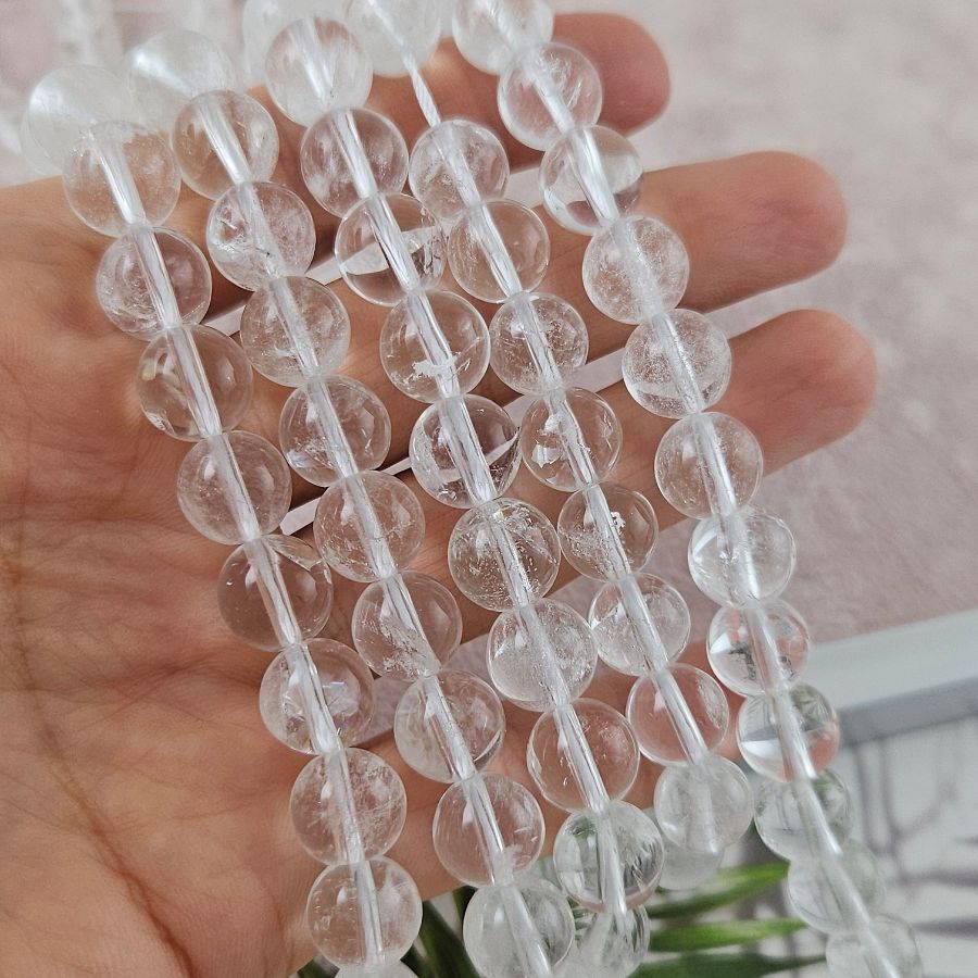 10 шт. Горный хрусталь натуральный ок. 9-9.5 мм бусина гладкий шар (7602-9) купить в Воронеже | Заказать в интернет-магазине Viva Beads
 10 шт. Горный хрусталь натуральный ок. 9-9.5 мм бусина гладкий шар (7602-9) купить в Воронеже | Заказать в интернет-магазине Viva Beads