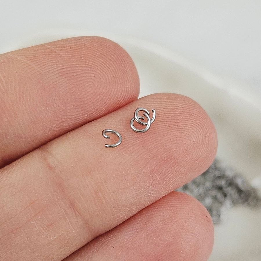 20 шт. Колечки 3x0.5 мм соединительные разъемные, нержавеющая сталь (3623-0.5) соединительные колечки и кольца-коннекторы купить с доставкой по России | Интернет-магазин Viva Beads