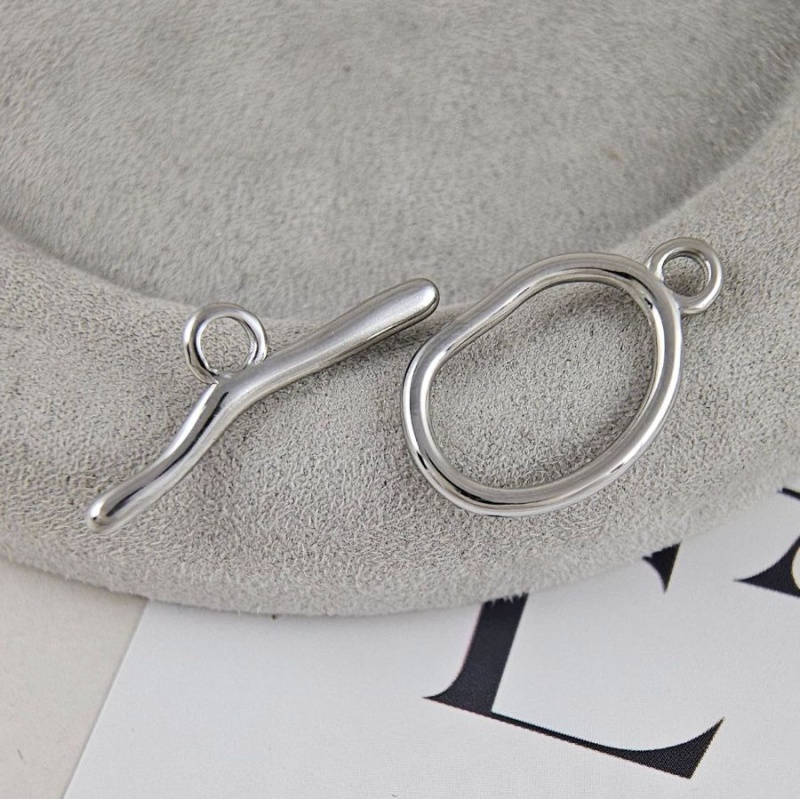 УЦЕНКА Замок тоггл, кольцо 25x15.2 мм нержавеющая сталь (8646-УЦ)