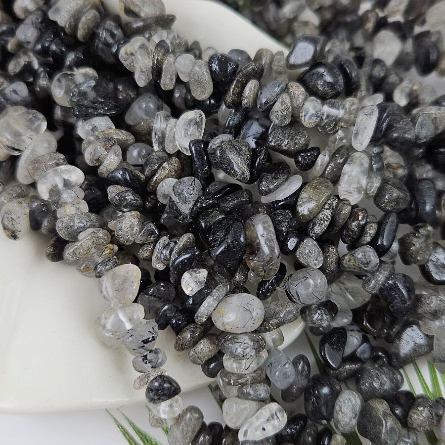 Нить 39 см Кварц рутиловый натуральный 5-8 мм крошка (9361-1) купить в Воронеже | Заказать в интернет-магазине Viva Beads
